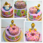 Cake homer simpsons