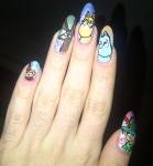 best city nails nail art moomins