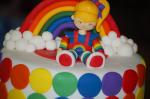 rainbow birthday cake