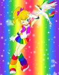 Rainbow Brite shine cover