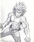 lion sketch thundercats