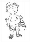 Caillou colouring